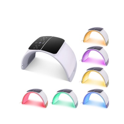 2020 China newest foldable 7 colors PDT LED light therapy machine for skin rejuvenation acne removal