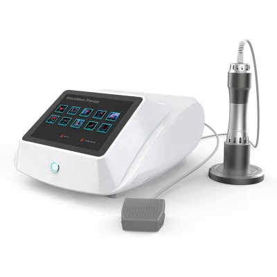 Home use shockwave therapy equipment for pain relieve and skin elasticity improvement and foot care ESWT